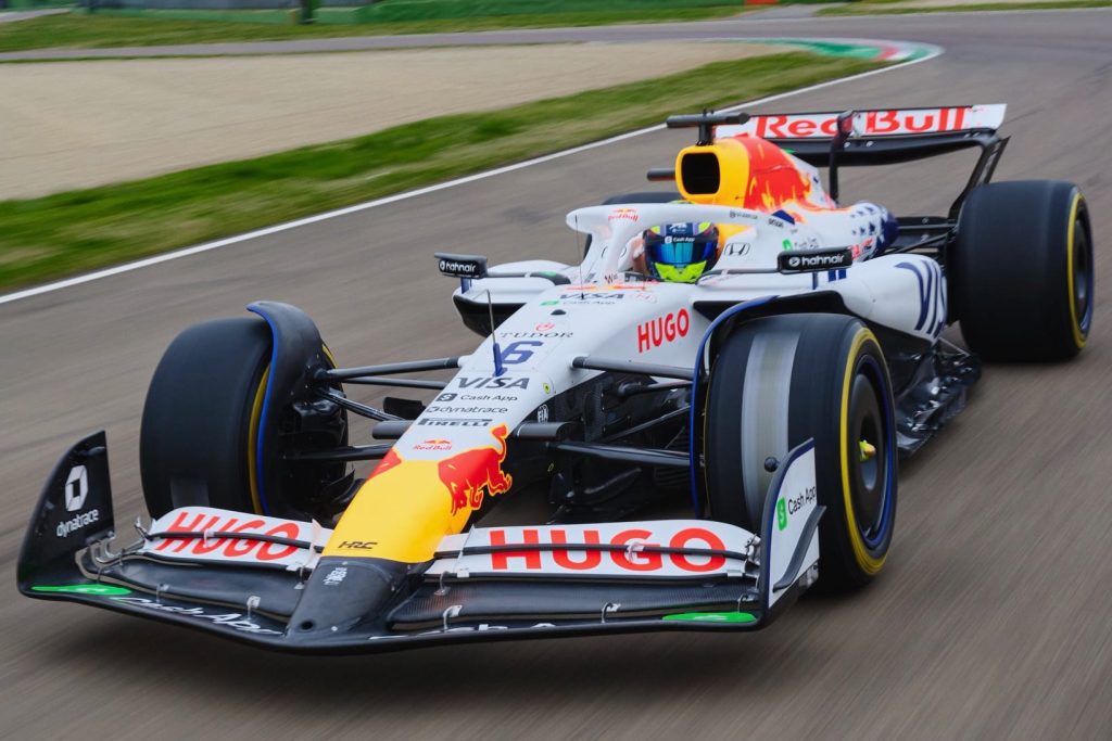 racing bulls formel 1 bil