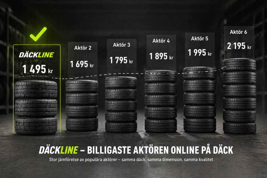 billigast däck på nätet