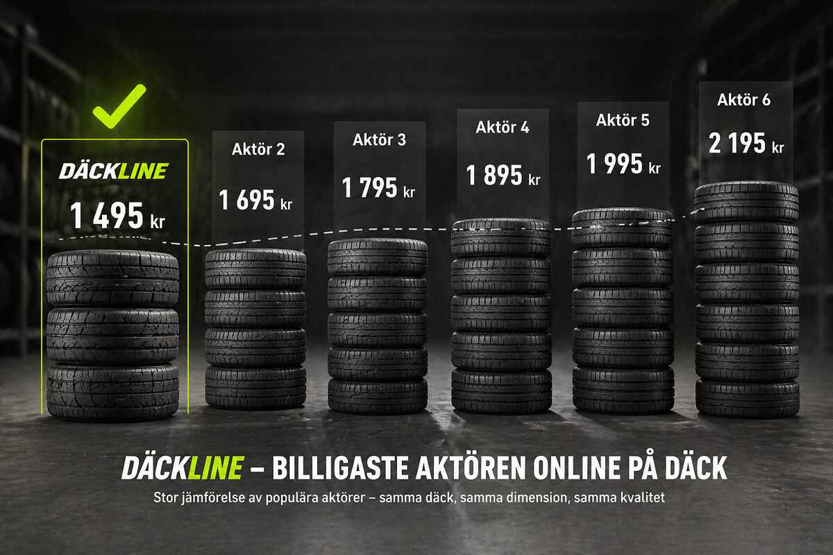 billigast däck på nätet